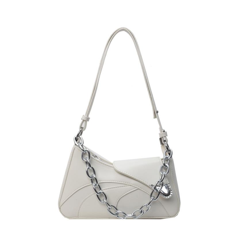 Retro One Shoulder Underarm Bag for Women's Autumn New Versatile High Quality Chain Crossbody Bags Classic Chic Handbags