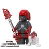 TV6113 Star Jedi General Building Blocks Mini Figures Assemble Battle Toy Bag Packed Collectible Kids Gift