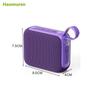 Haomuren Mini Waterproof Bluetooth Speaker Portable Outdoor Sports Subwoofer Speaker Supports USB TF Card TWS,Holiday Gifts