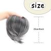Волосы Пучок Конский Хвост Наращивание Волос Прямой Синтетический Накладной Шиньон Полностью Короткий Конский Хвост Пучок Наращивание Волос Для Женщин Аксессуары Для Волос