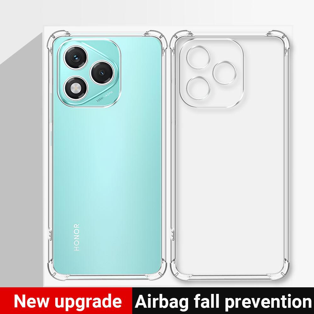Чехол для Honor 400 Lite 400Lite 5G, противоударный, прозрачный силиконовый, мягкий, с воздушной подушкой, TPU, чехол для телефона, защитная крышка для Honor 400 Lite