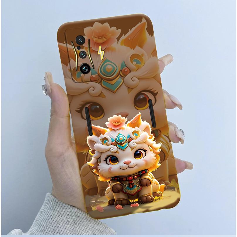 Для Xiaomi Poco F4 GT Чехол Мягкий ТПУ Силиконовый Чехол Милый Астронавт Панда Чехол для Телефона Для Poco F4GT Redmi K50 Игровой Coque Funda