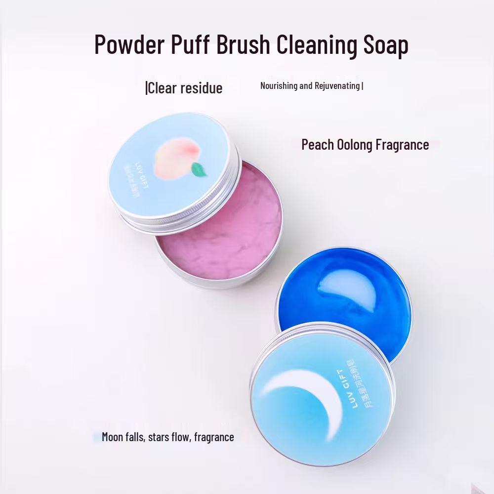 Moonfall Star River Makeup Brush & Sponge Cleansing Soap