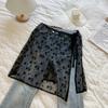 Original Design Lace Gauze Skirt Lace Fart Curtain Apron Women'S Stack Strap Skirt Cover Lace Up
