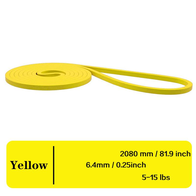 Сверхмощная резинка для упражнений из ТПЭ, эластичная лента для тренировок, вспомогательная лента для тренировок, пилатеса, фитнес-оборудования