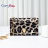 Cozy Up Chain Bag Women's Retro Printed Leopard Print Crossbody Small Square Bag