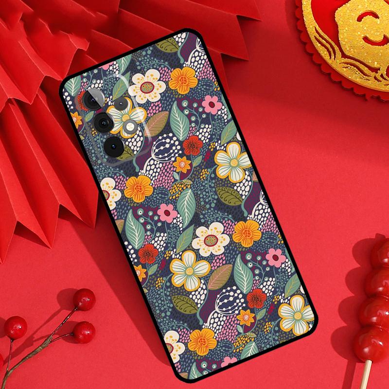 Чехол 'Цветочный Шарм Секретный Сад' для Samsung Galaxy M15 M55 M31 M13 M11 M12 M14 M06 M16 M36 M56 M53 M32 M52 M35 M34 M54