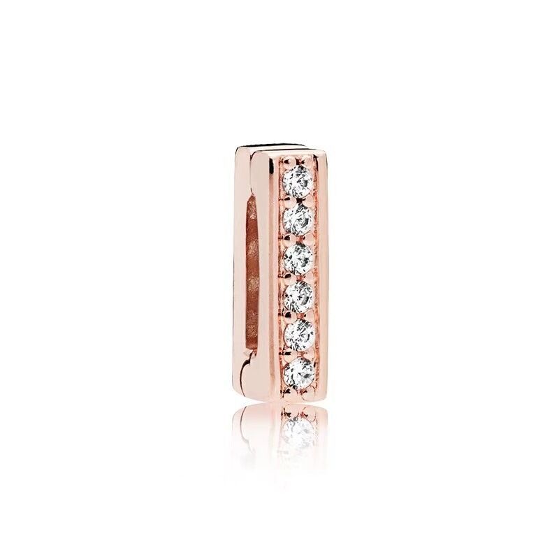 Новые Аутентичные Браслеты Аксессуары Зажимной Шарм подходит для charms Reflections медные бусины Сделай Сам Украшения Высокое Качество