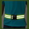 Waist Adjustable Reflective Waistband Belts 4*1.5cm Sport Safety Belts Outdoor Cycling Accessories