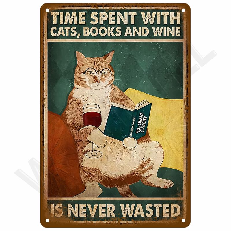 Vintage Room Decoration Home Decor Items Tin Signs Aesthetic Men Bedroom Metal Signs Retro Metal Plate Posters Wall Art Mural