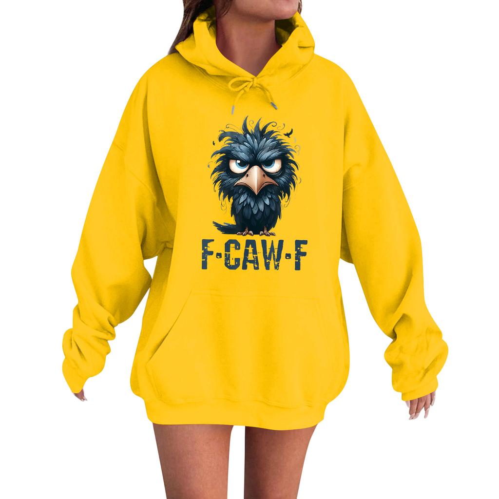 Women's Fashion Casual Long Sleeve Loose Printed Sweatshirt