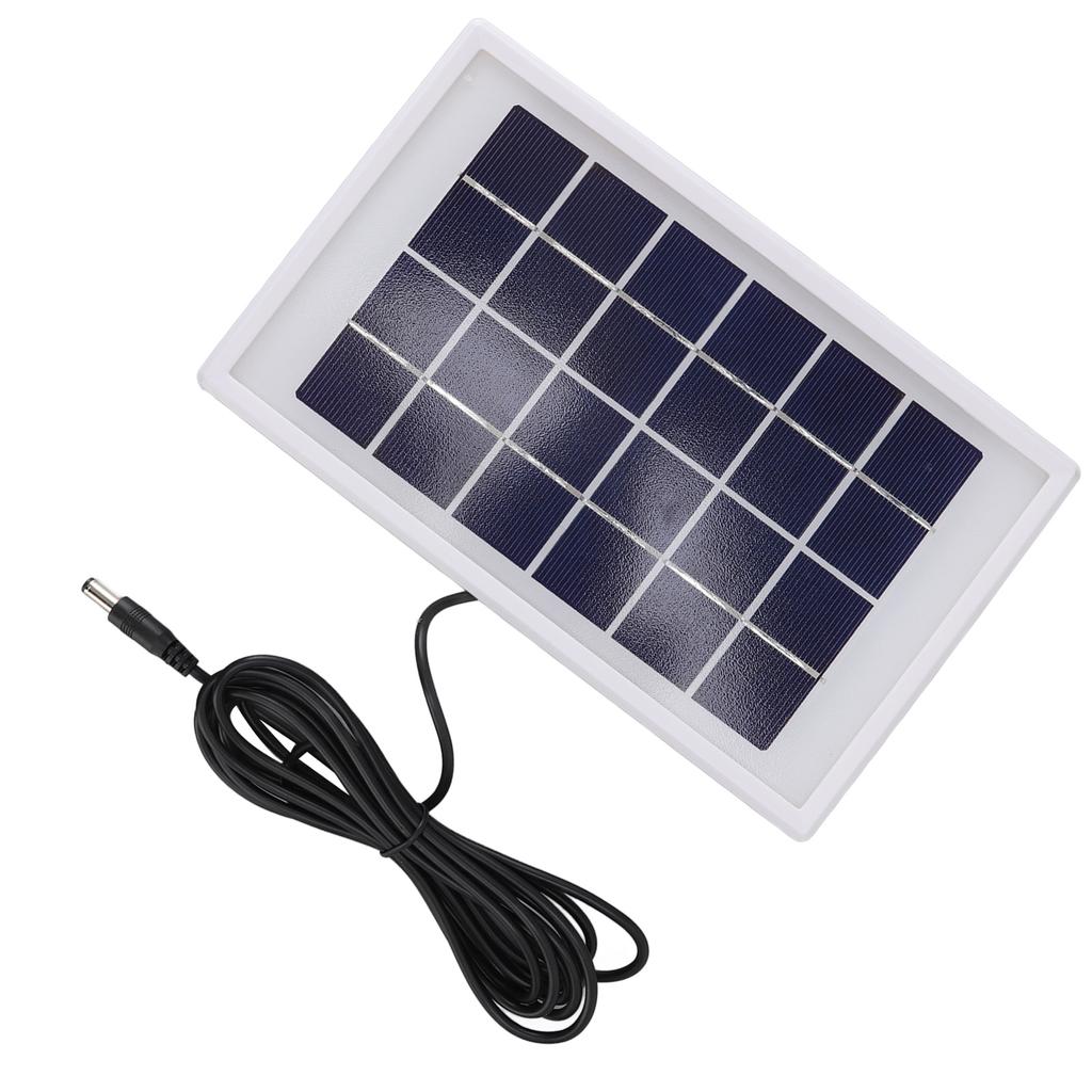 3W 6V Solar Panel High Conversion Efficiency Semi Flexible Polycrystalline Silicon Solar Panels for