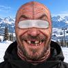 Мужская зимняя лыжная шапка-бафф с забавным 3D-принтом, шарф-бафф для холодных активных видов спорта на открытом воздухе
