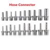 20 Size Stainless Steel Male Thread Pipe Fitting Hose Tail Connector