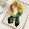 Fashion Decoration Scarf Hairband Tie Hair 70 Small Square Scarf Silk Scarf Women'S Spring And Autumn Versatile Small Scarf Professional Scarf