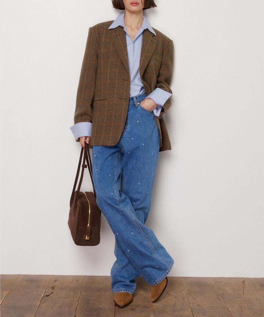 Джинсы Okuka Wide Denim - Синие