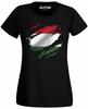 Torn Hungary Flag T-Shirt Hungarian Budapest Country National Sport