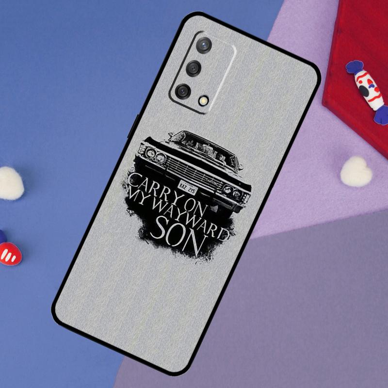 Чехол «Сверхъестественное» для OPPO A96 A76 A16 A18 A58 A78 A98 A17 A77 A54 A57 S A74 A5 A9 A53 A52 A72 A15 A93