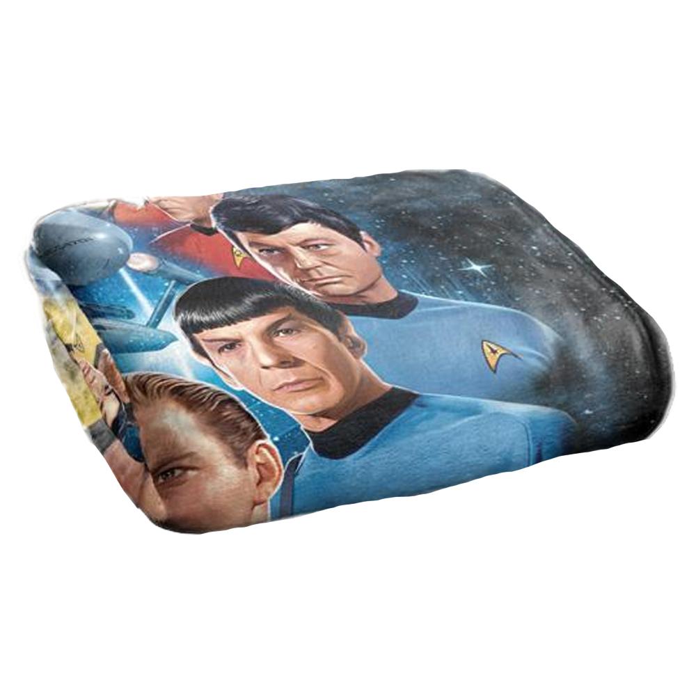 Star Trek Among the Stars Silky Supersoft Blanket