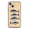 Роскошный мягкий чехол из ТПУ для iPhone 17 Air 16E 16 11 15 14 Pro MAX 12 13 7 8 Plus X XR XS SE 2022 Чехол Консервированные сардины