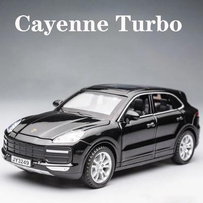 2025 новый 1:32 Cayenne Turbo автомобиль сплав модель автомобиля симуляция украшение автомобиля коллекция подарок игрушка Литая модель