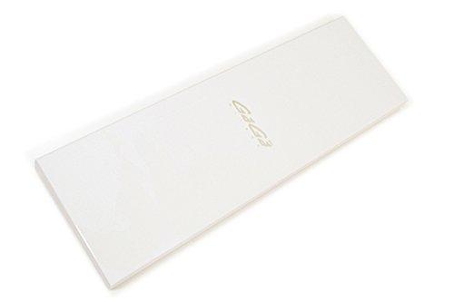 Галстук с небольшим цветочным узором, шелковый галстук, ширина меча, egg20s030, темно-синий x синий [Gaga Milano] Мужской галстук/узкий (Размер 7см) Z3119-6