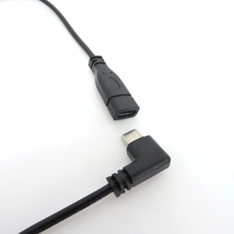4 шт., 2/4-жильный контактный провод USB 2,0, тип C, мужской, женский, угловой, тип-c, кабельный разъем, прямоугольная вилка, данные для самостоятельного ремонта, зарядный шнур