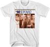 Американская классика NSYNC Коробки Белая Взрослая Футболка