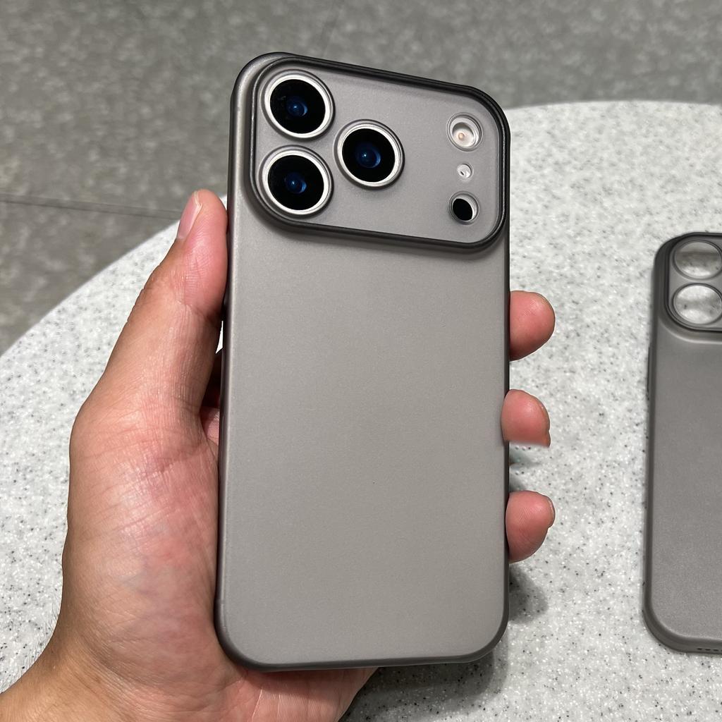 Luxury Ultra Thin 0.3MM PP Case for iPhone 17 Air 16 15 14 Plus 13 12  Pro Max Hard Clear Translucent Camera Protection Cover