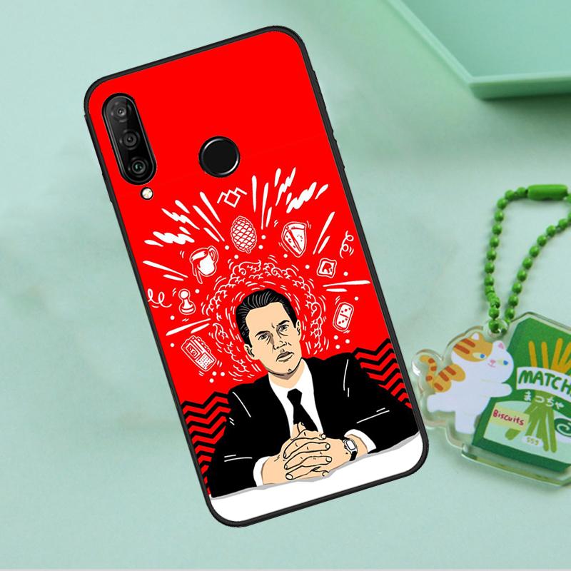 Добро пожаловать в Твин Пикс Для Huawei Nova 8i 11i 12i 12s 9 10 SE Y90 Y60 Y70 Y72 Y61 Y91 P20 P30 P40 Lite P60 Pro Чехол