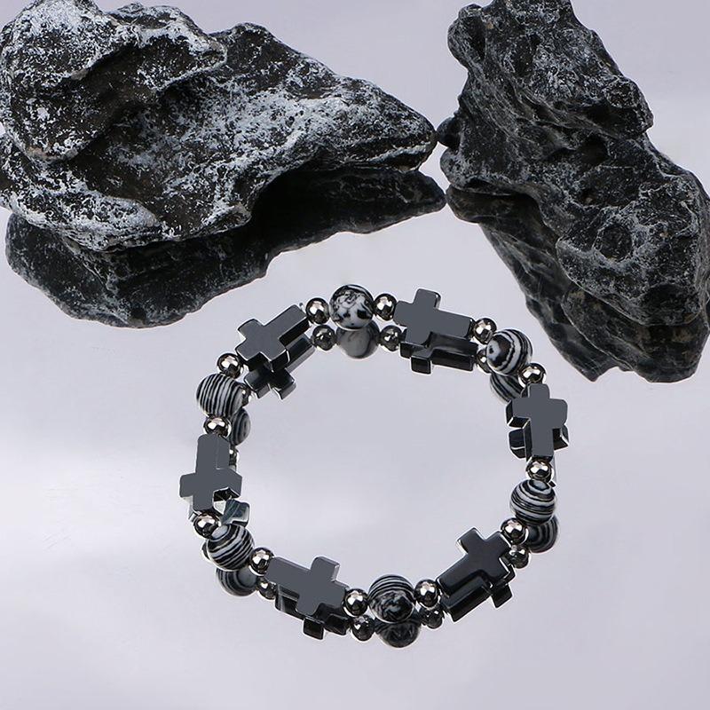 Bracelet Men's Titanium Steel Does Not Fade, High-end Sense Versatile Hip-hop Jewelry Women's Simple Personality Retro Accessories