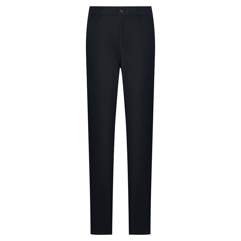 Baoxiniao Men's Easy Care Straight-Leg Casual Trousers