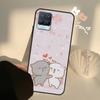 Чехол Peach And Goma Cats для Realme GT Neo 2 3 Master 9i 8i 8 9 Pro Plus для OnePlus 10 Pro 9 9R Nord2