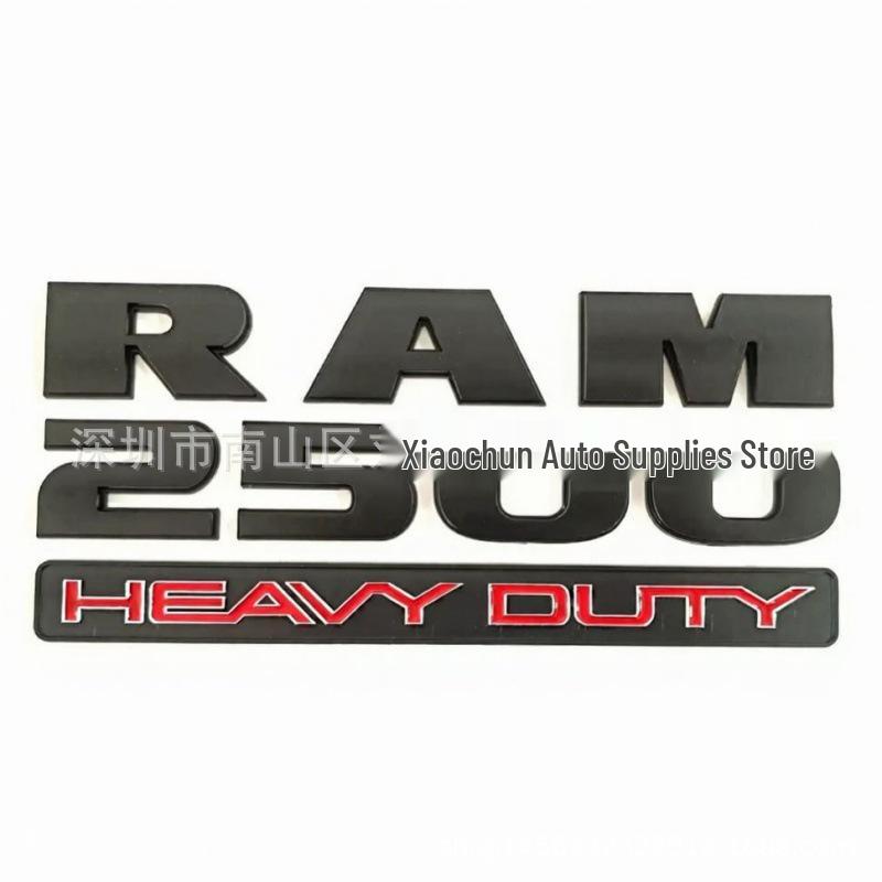 Подходит для Dodge RAM 1500/2500/3500 Пикап Heavy Duty: Модифицированная эмблема автомобиля Наклейка на боковое крыло