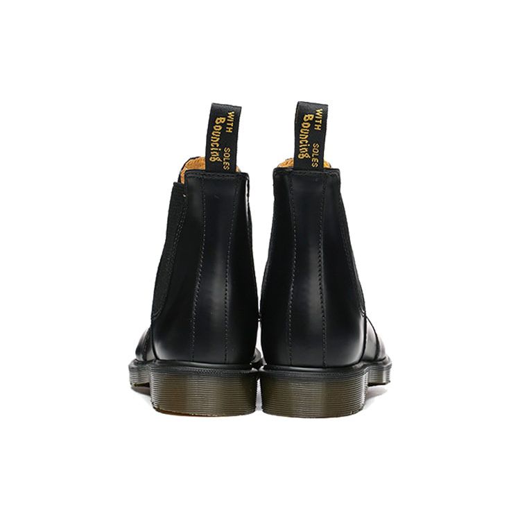 Dr. Martens 2976 Гладкие кожаные ботинки челси черные кроссовки унисекс 11853001