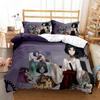 Штейнс;Комплект постельного белья Gate Односпальный Полуторный Двуспальный Кингсайз Комплект для кровати Взрослый Детский Спальня Комплекты пододеяльников 3D-принт Аниме Комплект простыней