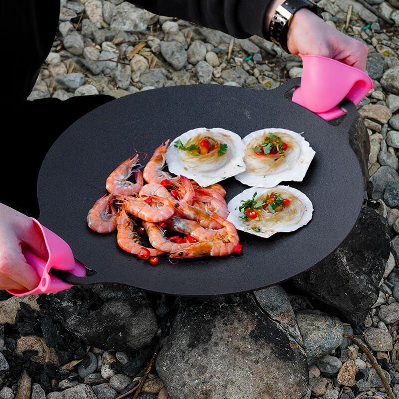 Корейская BBQ-сковорода Suiyuan Maifan Stone 38 см
