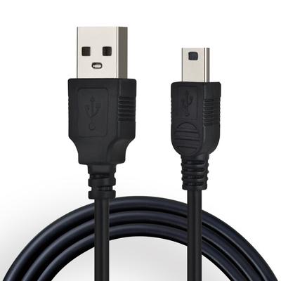 USB-кабель Mini 5Pin Кабель для зарядки Mini USB для MP3 MP4 Камеры Автомобильного GPS-плеера Радио Кабель для зарядки