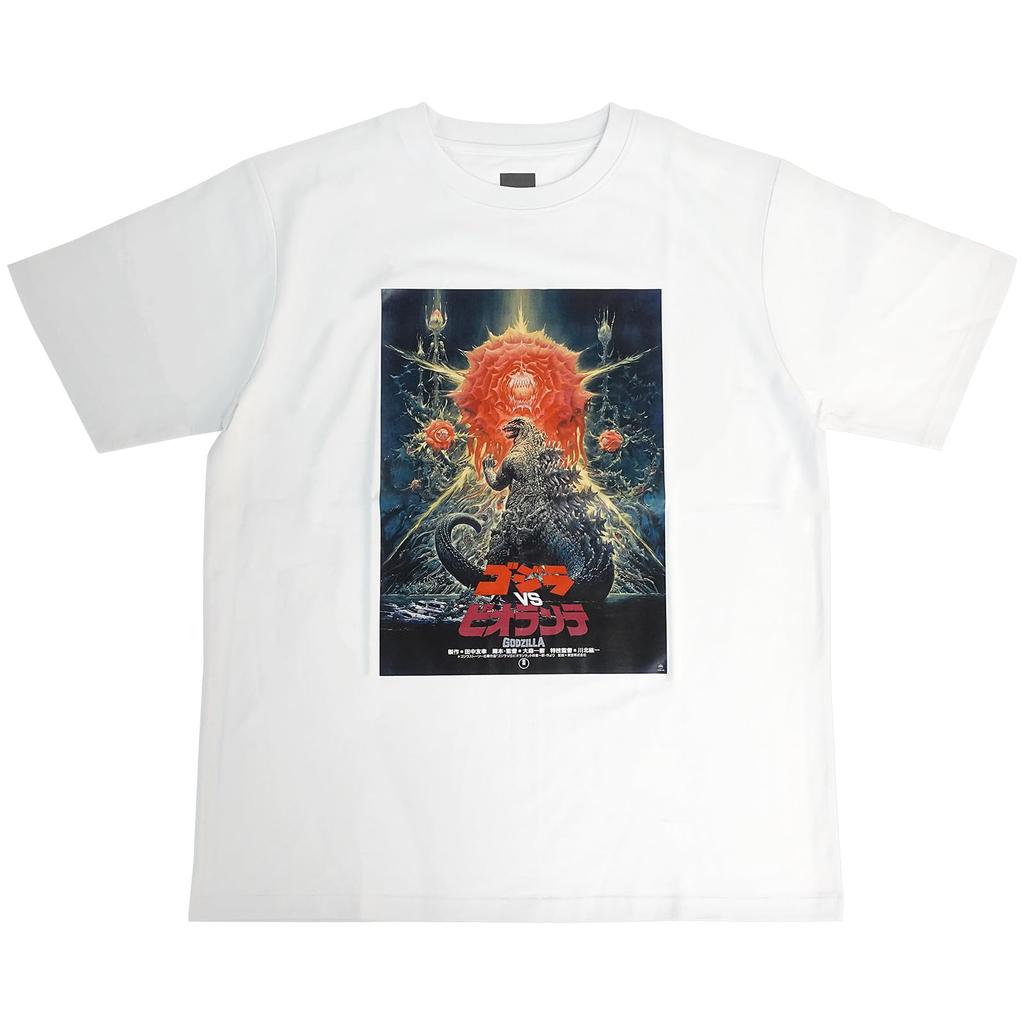 Fineplus Годзилла Биолланте Принт Персонажа Короткий Рукав против. Футболка