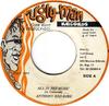 7inch Record ANTHONY RED ROSE - All In The Music NONE Ugly Man Record 1996 Jamaica Reggae, Ska & Dub Used