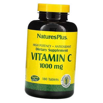 Витамин С с Шиповником, Vitamin C 1000 with Rose Hips, 180таб (36375161)