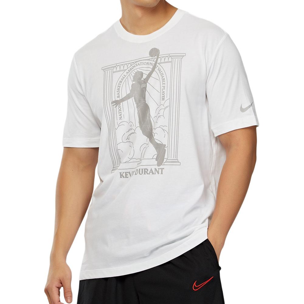 Nike MVP Series NBA Brooklyn Nets Кевин Дюрант Баскетбольная спортивная футболка с короткими рукавами Мужские топы белые CT3998-100