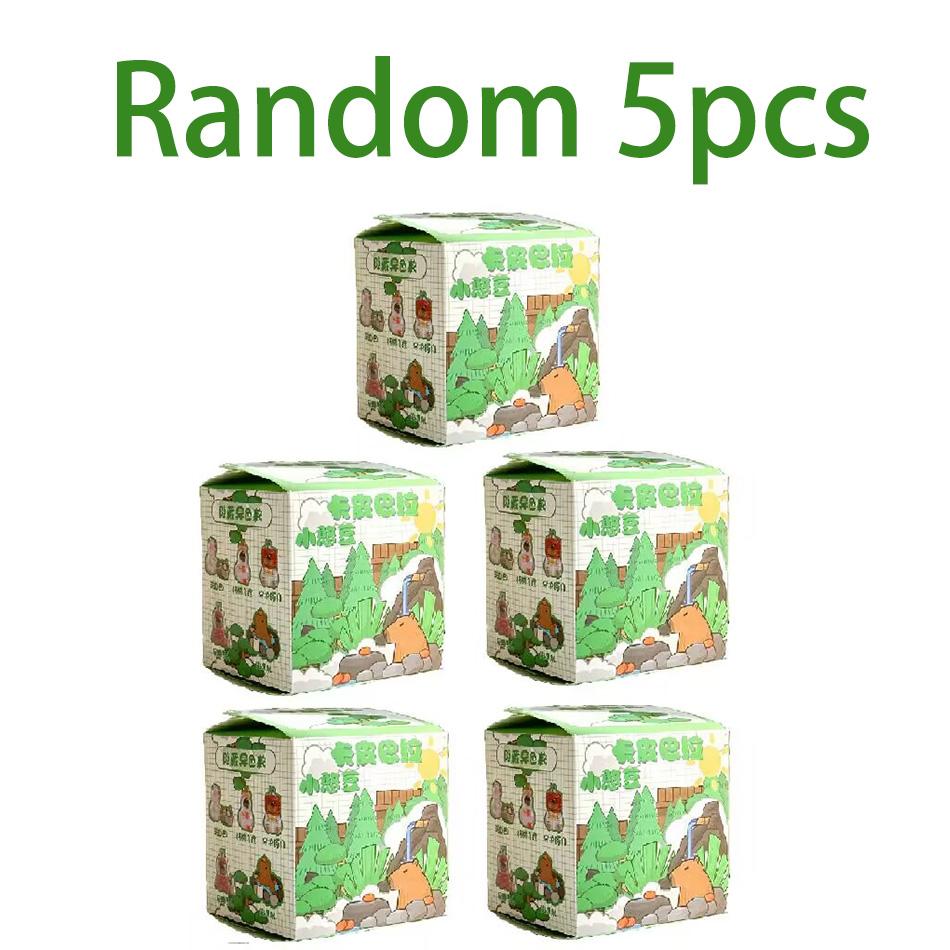 Capybara Figure Blind Box Simulation Capibara Kawaii Anime Animals Figures Doll Children Birthday Christmas Gift