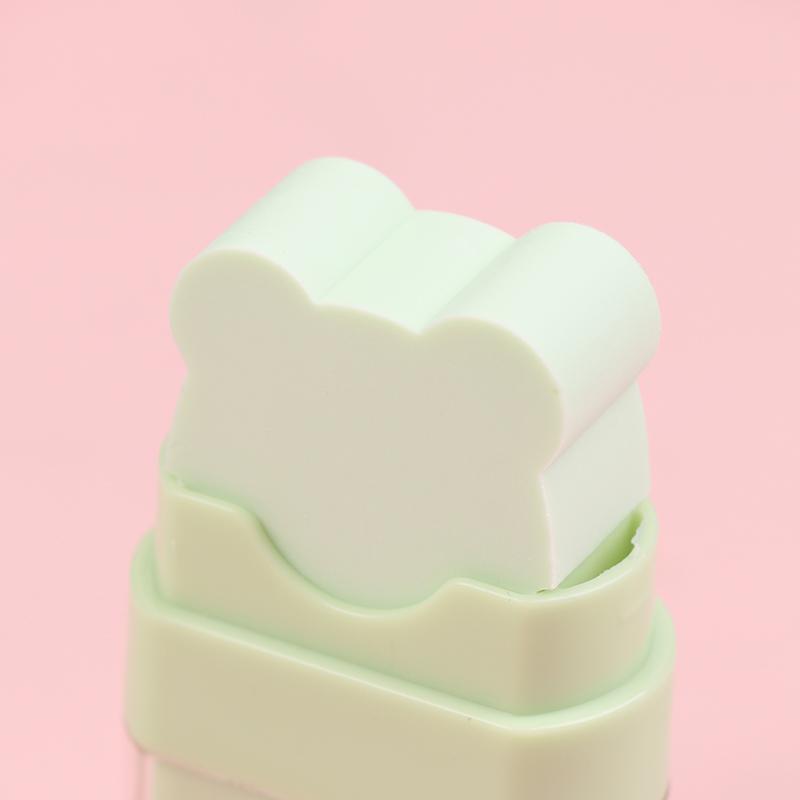 2 шт./набор ластик-ролик ластик в форме животного чистый мало стружки милый мультяшный ластик