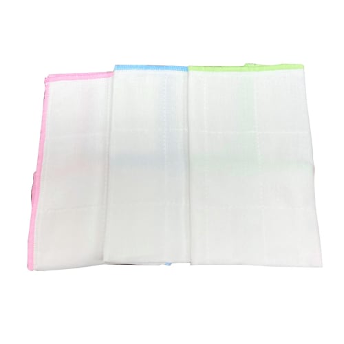 AISEN Soft, Fluffy, Highly Absorbent Cotton Dishcloths, 3-Pack, 30x30cm, KFL15