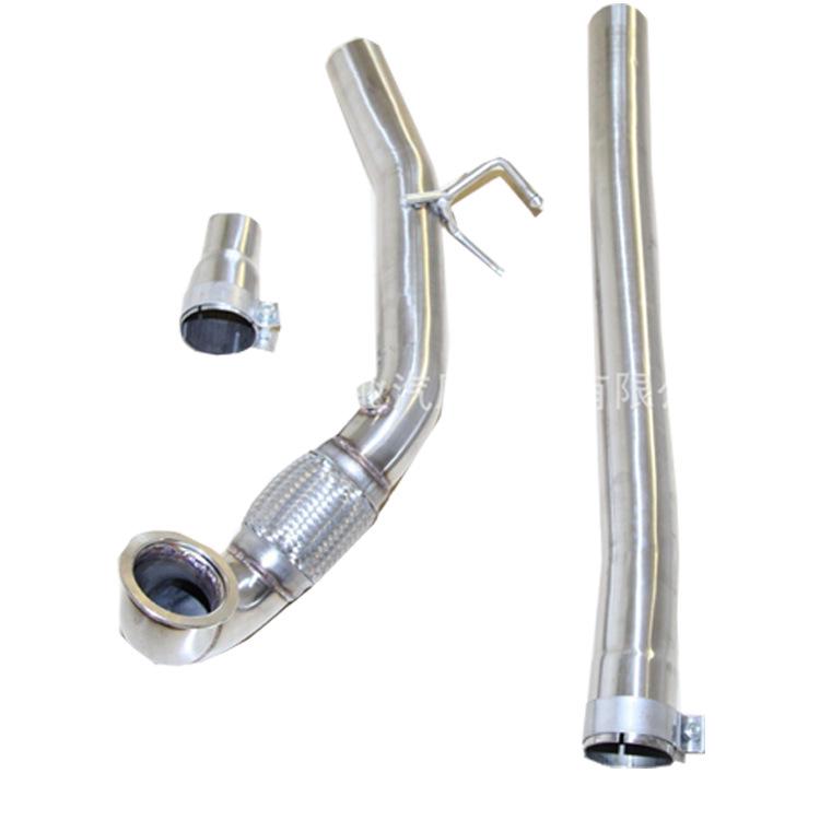 Turbo Downpipe for 1516 Car Exhaust with RMK72.0TV3 "SS Muffler" Compatibility