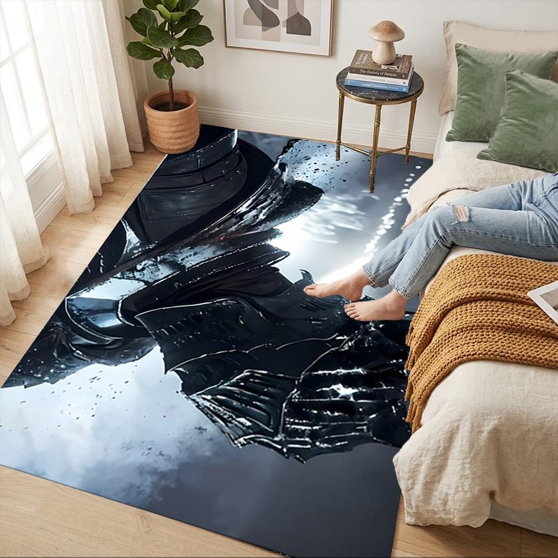 Knight Armor Living Room Nonslip Area Rug Soft Carpet For Bedroom Game Playroom Sofa Office Home Decor Doormat Christmas Gift C929768