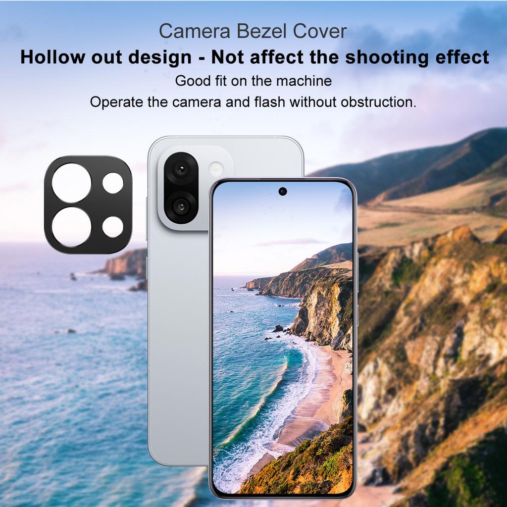 Для OnePlus 13T 5G стеклянная пленка для объектива IMAK Camera Styling Premium Camera Protector