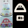 Cartoon Car Fondant Biscuits Cutter Decorating Sugarcraft Gum Paste Tools Cupcake Kitchen Cookie Acc
