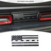 Carbon Fiber Rear Taillight Central Decor Sticker Decal For Dodge Challenger 15+